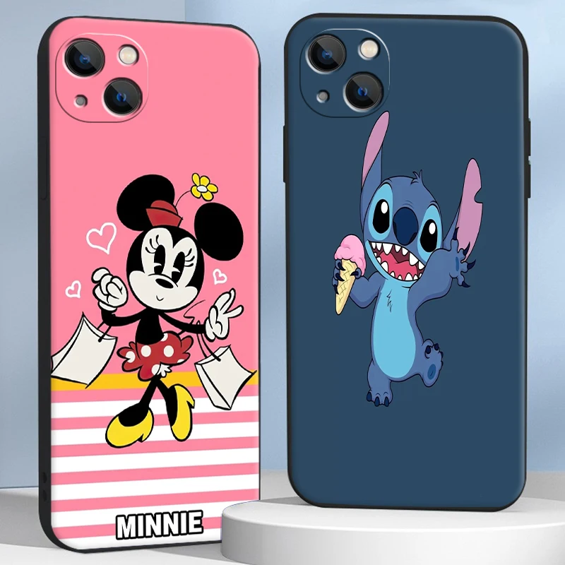 

Disney Stitch Phone Cases For iPhone 11 12 Pro MAX 6S 7 8 Plus XS MAX 12 13 Mini X XR SE 2020 Cases Carcasa Funda Soft TPU