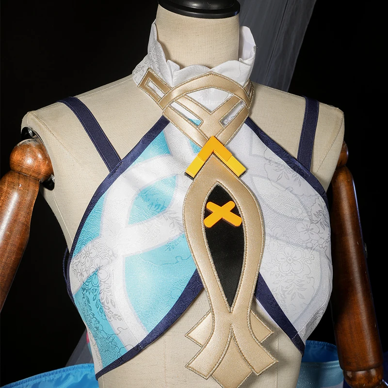 Косплей-костюм ROLECOS Game Genshin Impact Mualani Женский костюм на Хэллоуин для вечеринки