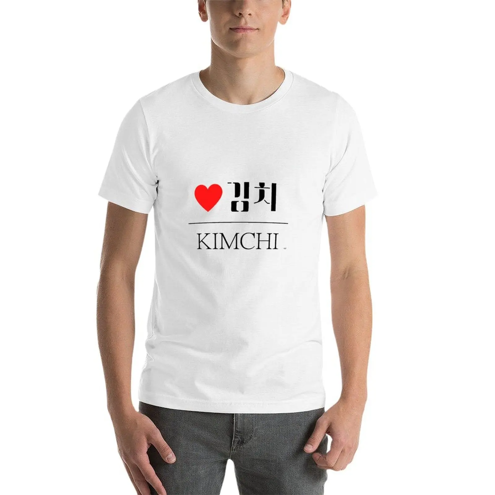 Фото Любите кимчи? ? Футболка для спортзала больших размеров №3