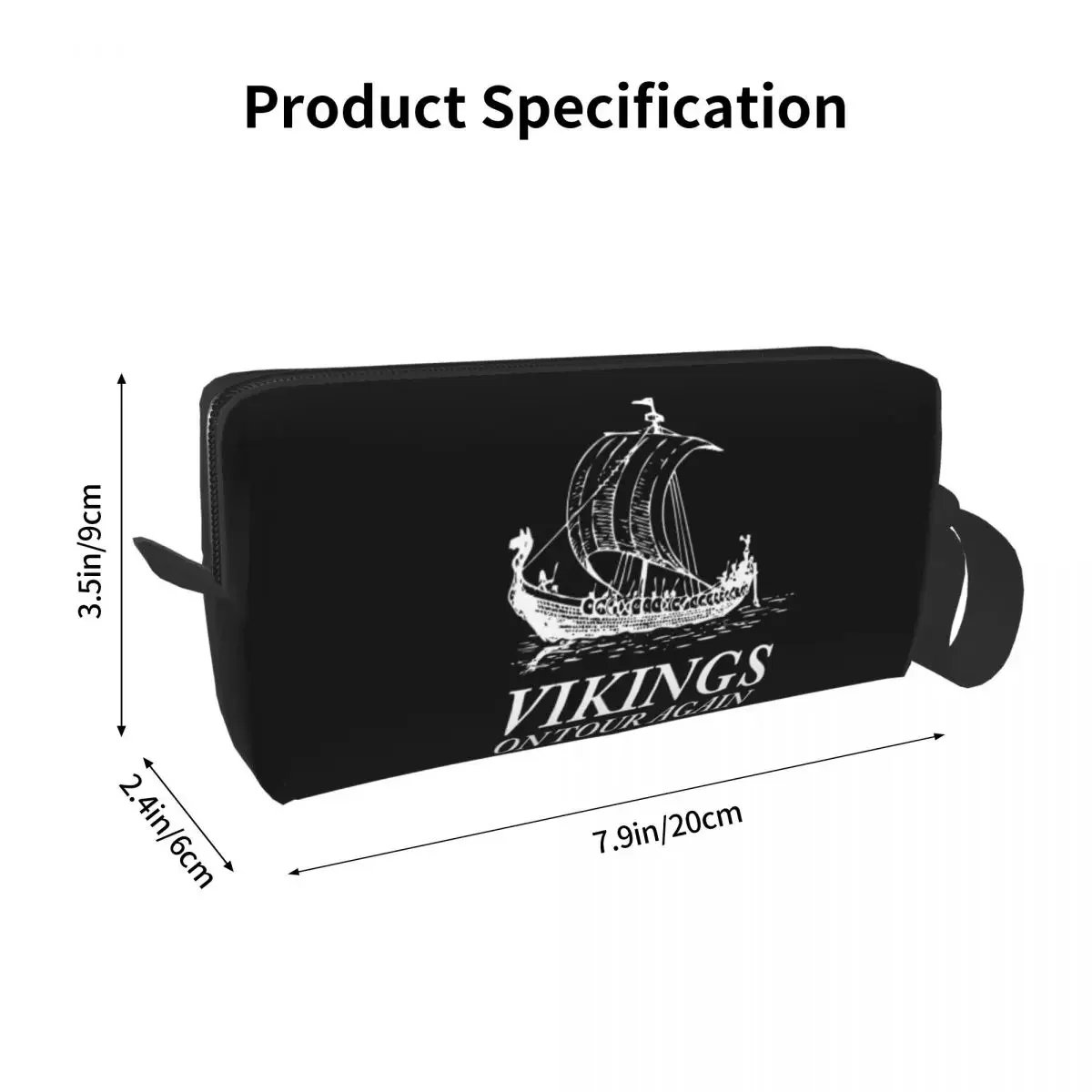 Wikinger segпродолжается Drachenboot Meer косметичка для женщин дорожный косметический