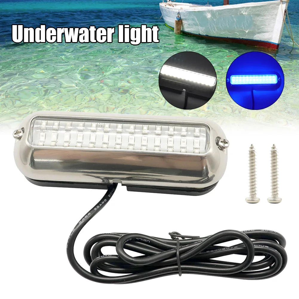 

39LED Подводный фонарь для лодки, водонепроницаемый фонарь для навигации IP68