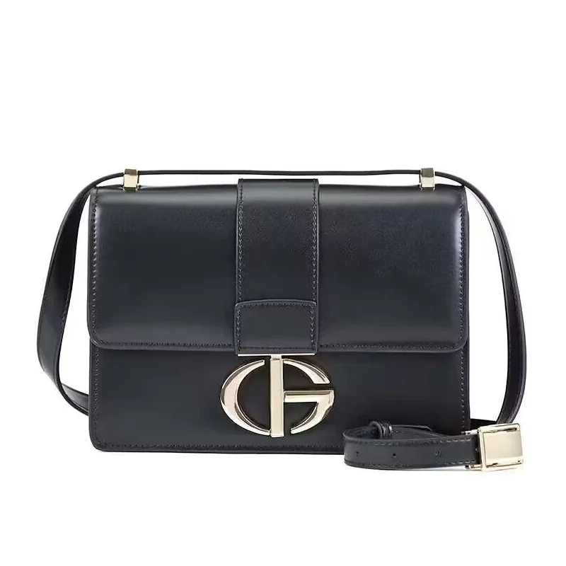 

Luxury Women Genuine Leather Bag For Casual Designer Sac Fashion Lock Tote Femme Shoulder Bags Quality Crossbody Bag Mujer Bolso