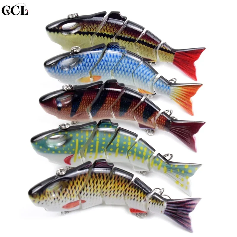 CCLTBA Shark Lure 140см 40г Многозвенный Рыболовный Приманка из АБС-пластика для ловли Басса Воблер Свимбейт Бейт он.