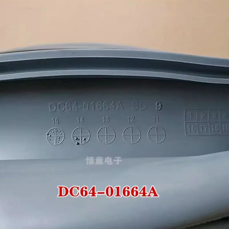 Новое уплотнительное кольцо для двери стиральной машины Samsung