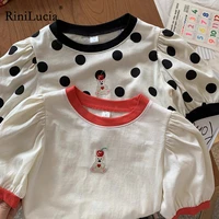 rinilucia baby t shirt baby kids girls children cotton half sleeves summer clothing childrens t shirt tee toddler clothes