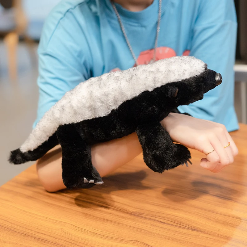 40/50 см африканская игрушка Ratel мягкая плюшевая дикий медовый Барсук храбрые