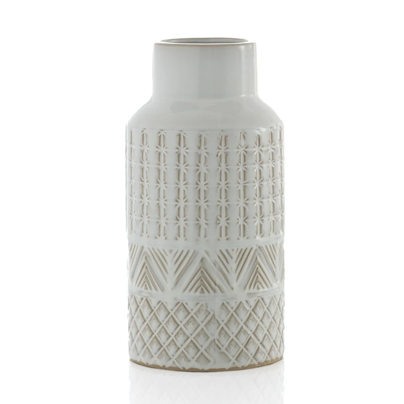 

Medium White Austin Vase -