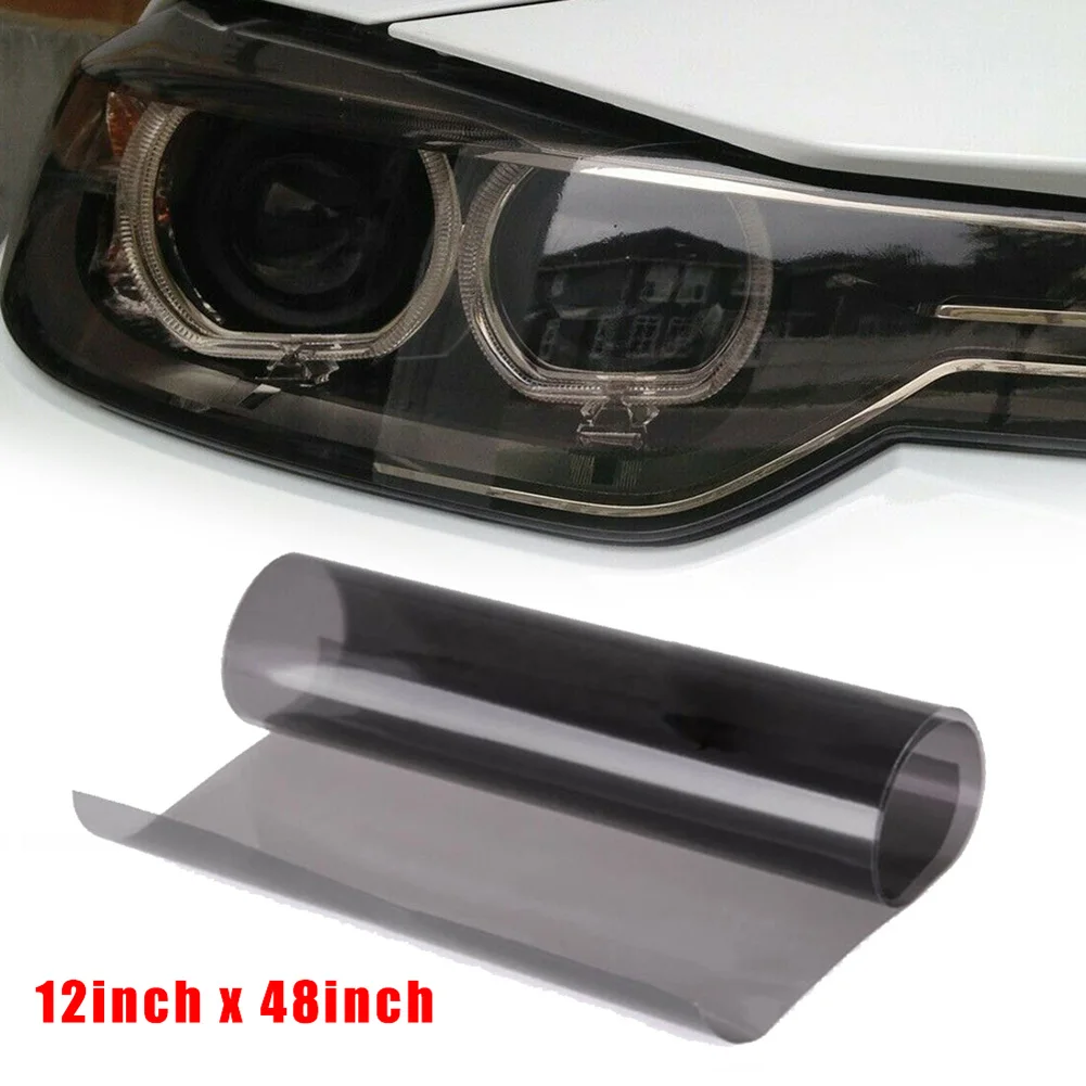 

30X120CM Matt Smoke Car Light Headlight Taillight Tint Styling Waterproof Protective Vinyl Film Tintting Car Sticker Accessory