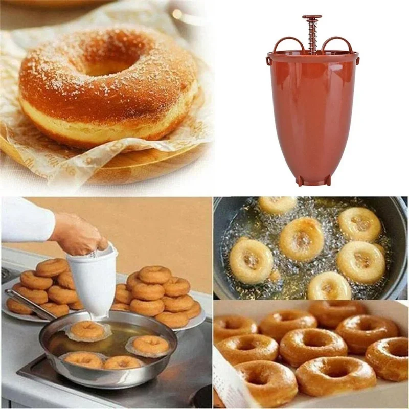Портативный пончик инструменты для выпечки своими руками кухонная форма ручной