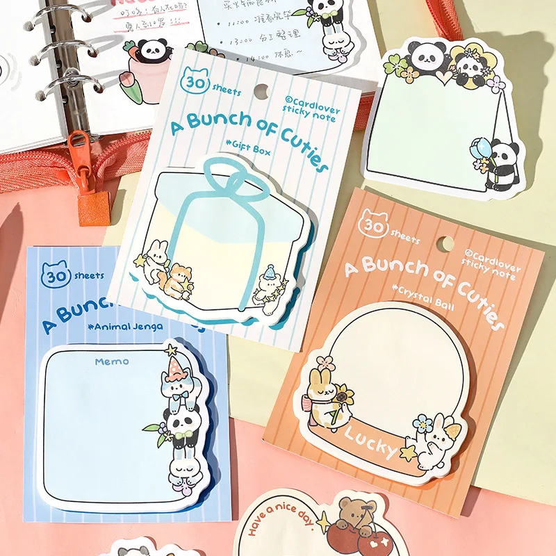 30 шт. стикеры в виде животных