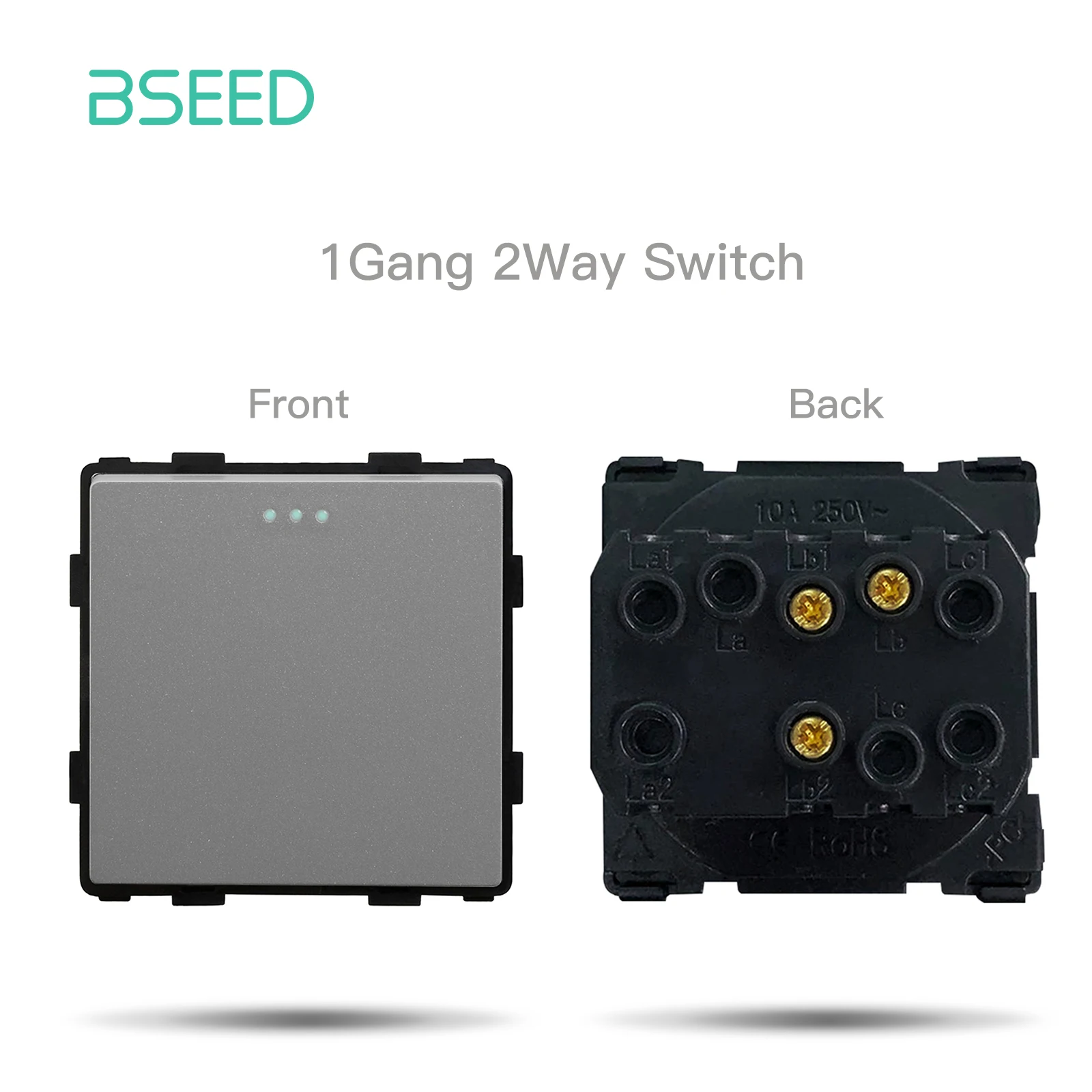 

BSEED серый переключатель USB розетки