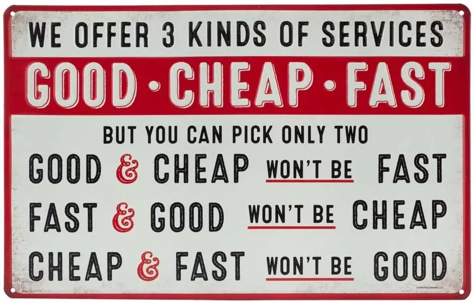 

Хорошее дешевое быстрое обслуживание тисненый металлический знак-забавная ВИНТАЖНАЯ фотография-отличная идея для подарка