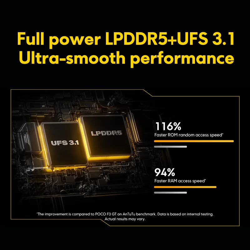 Najtaniej Globalna Wersja POCO F4 GT 5G Smartfon Snapdragon 8 Gen 1 120Hz Wyświetlacz AMOLED Pop-up Wyzwala Hiperładunek 120W