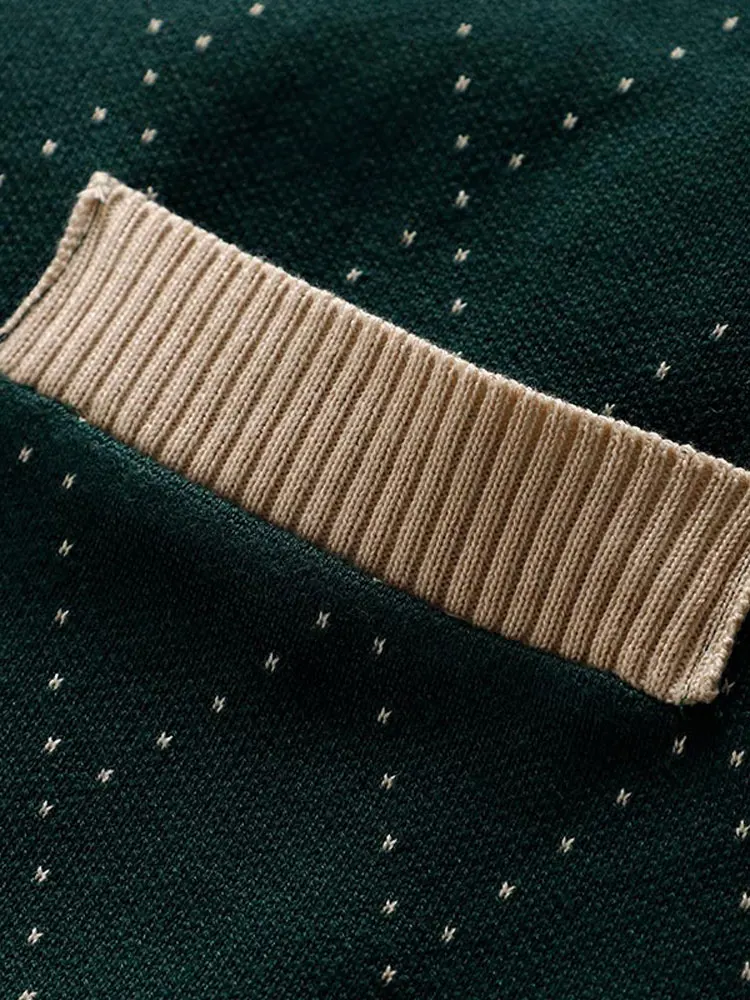 Свободный зеленый кардиган Y2K женский свитер с V-образным вырезом вязаные