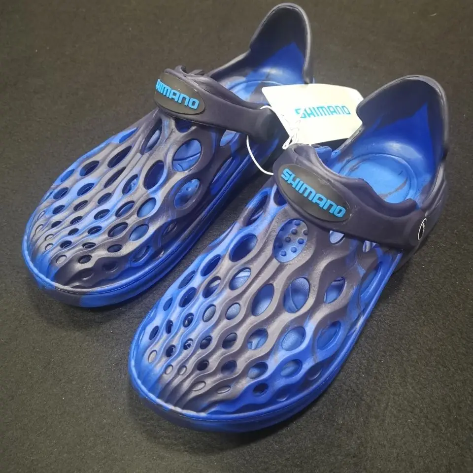 

Summer Fishing Shoes Men's River Shoes Wading Outdoor Boat Fishing Sandles Waterproof and Non-slip Beach Holes Slippers
