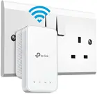 TP-Link Wi-Fi расширитель диапазонаусилитель WIFIWi-Fi ретранслятор 1200 Мбитс 2 внутренних антенны интеллектуальная сигнальная лампа, Расписание питания