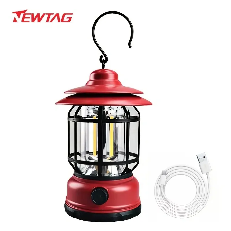 

HMTX Rechargeable Camping Light, Waterproof Portable Ambient Light, Suitable For Outdoor Lighting, Emergency, Decoration