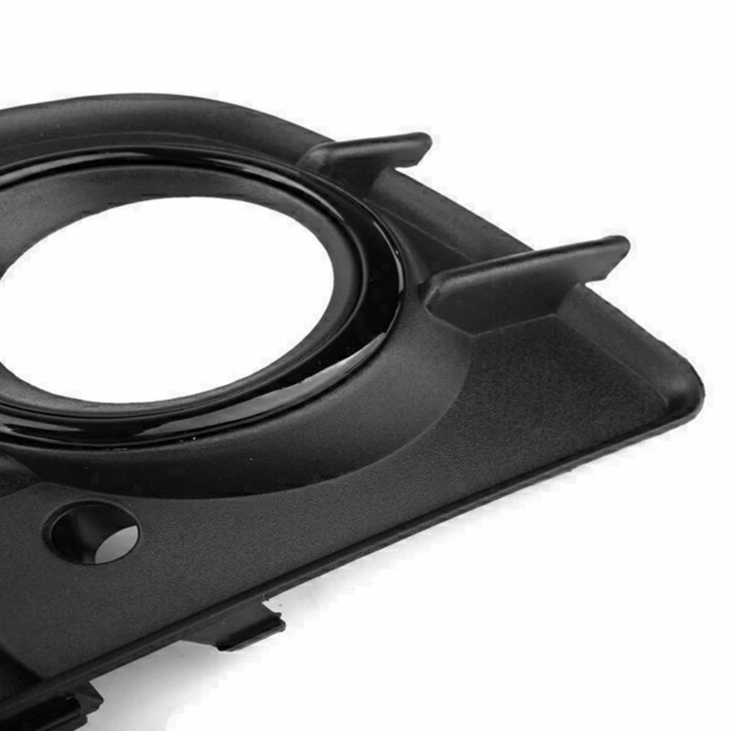 Левая сторона матовая черная противотуманная фара решетка S-Line бампер для A4 B8 S-LINE