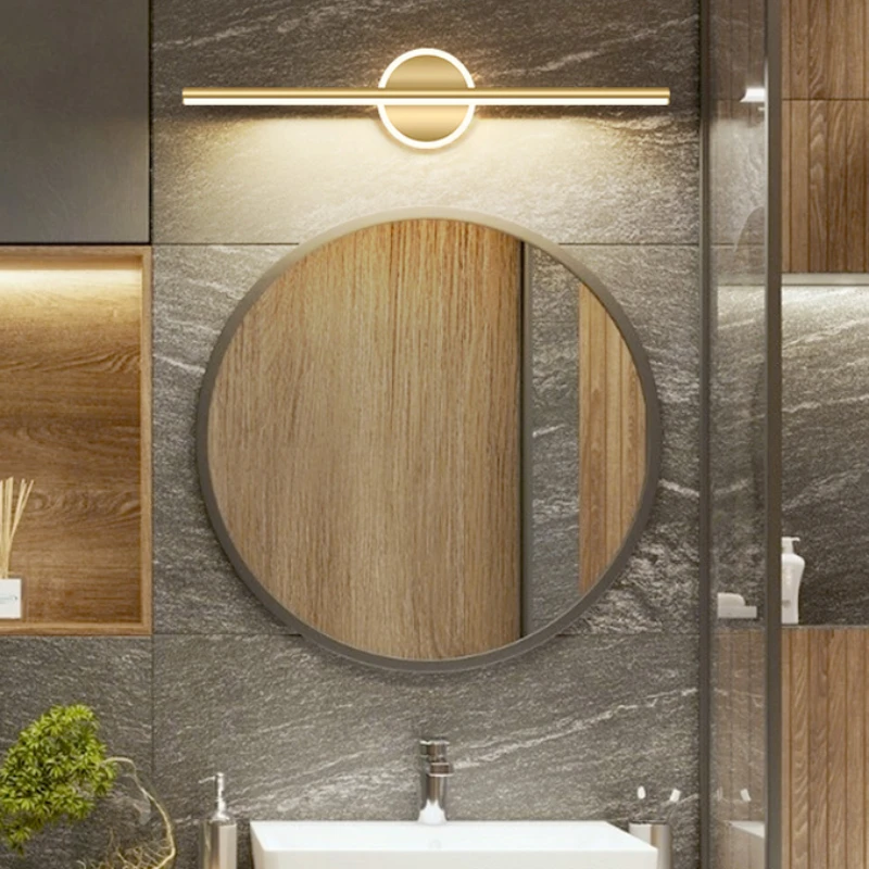 

Wall Lamp Gold Black 40cm Bathroom Led Room Mirror Wall Modern For Hotel Light Light Living Light Sconce Fixture