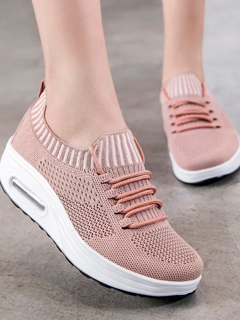 Женская прогулочная обувь нескользящая ортопедическая на воздушной подушке