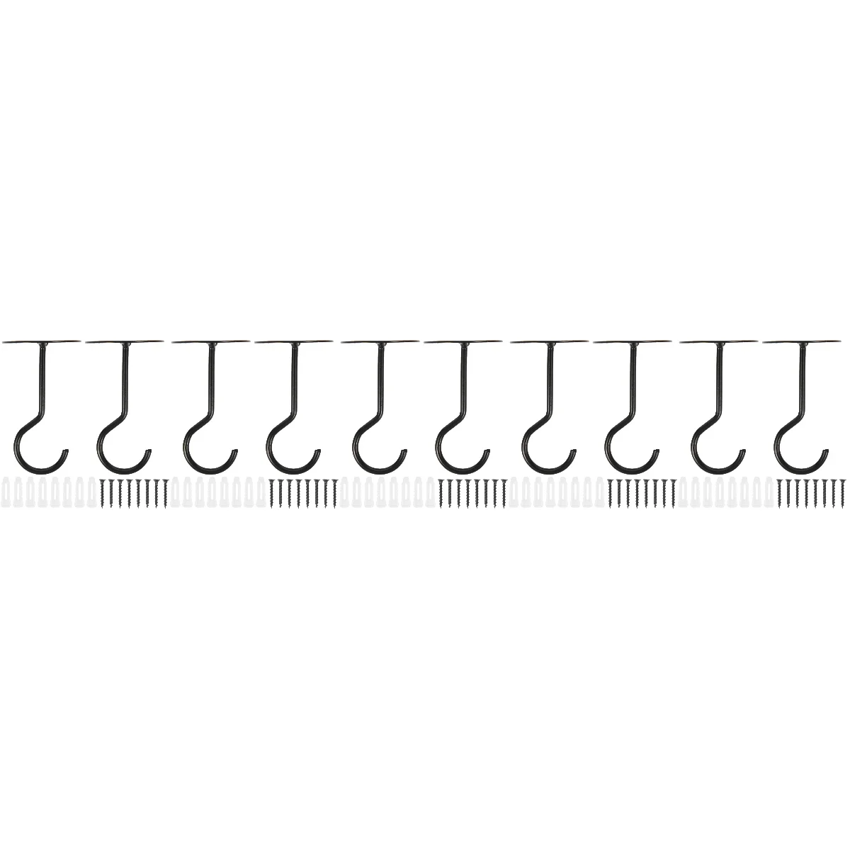 

10 Sets Decorative Hangers Hanger Indoor Hanging Hooks Hanger Hook for Ceiling Home