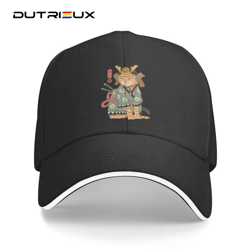 

Baseball Cap For Women Men Fashion Unisex Neko Samurai Cat Adult Japanese Feline Ninja Shinobi Adjustable Dad Hat Outdoor