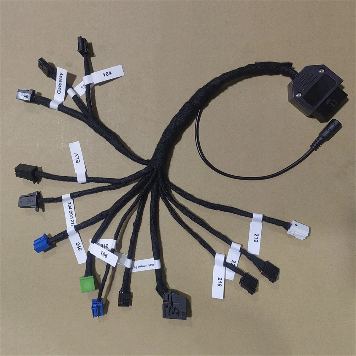 15-в-1 EIS ELV EZS Тестовый кабель кластера для Benz W164 W212 W221 W246 W218 W204 VVDI CGDI ACDP IM508 MB Tool