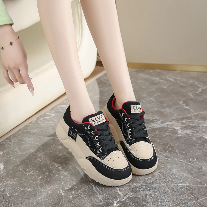 CRLAYDK женская обувь нескользящие модные кроссовки на платформе удобные