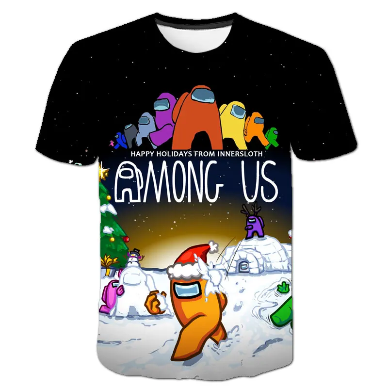 

Fashion Impostor T Shirt Boys Girls Cartoon Among Us T Shirts Children Tees Boy Girl Short Sleeve Kids Top Baby Clothes 3-14Y