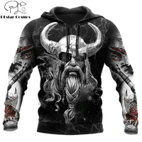viking odin raven tattoo 3d all over printed mens hoodie sweatshirt unisex zip hoodies casual tracksuits kj894