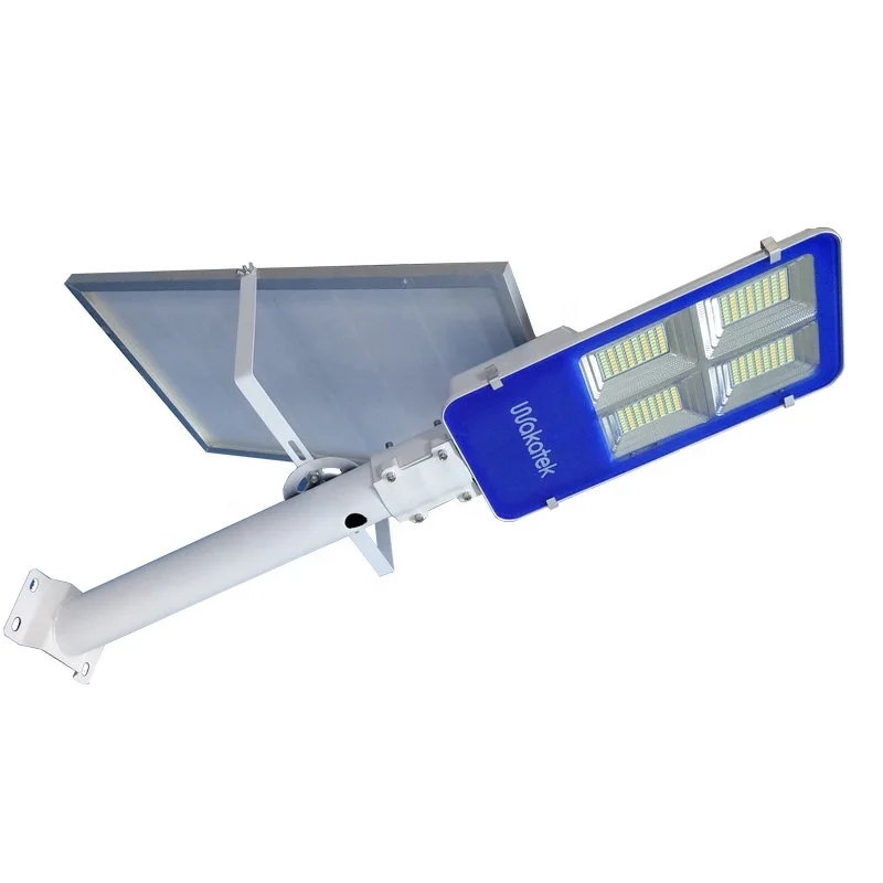 WAKATEK solar 200w Waterproof Solar Lampe Solar Led Street Lights with Remote Control led light outdoor solar lamp