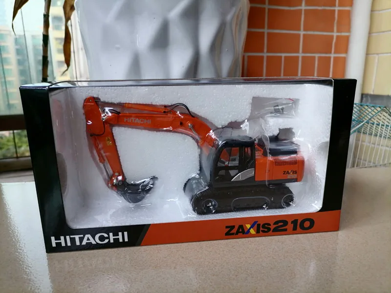 Масштаб 1:50 ZAXIS200 ZX210 ZX250 Hitachi EFI Инженерная модель экскаватора из сплава литая