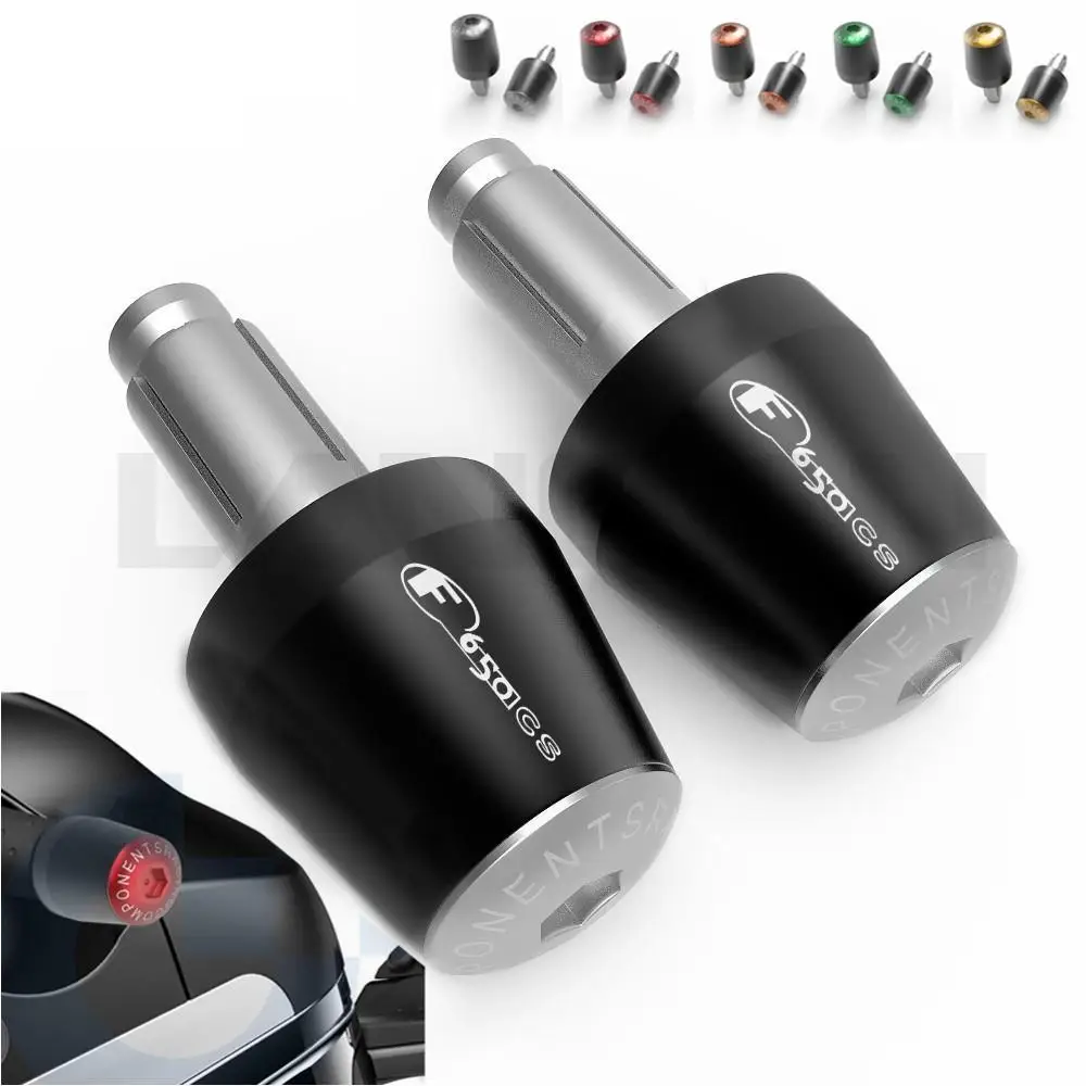 

Motorcycle Grips End Plug Slider Handlebar Ends Handle Bar Cap Cover For BMW F650CS F 650 CS F 650CS SCARVER Dakar 2000-2008