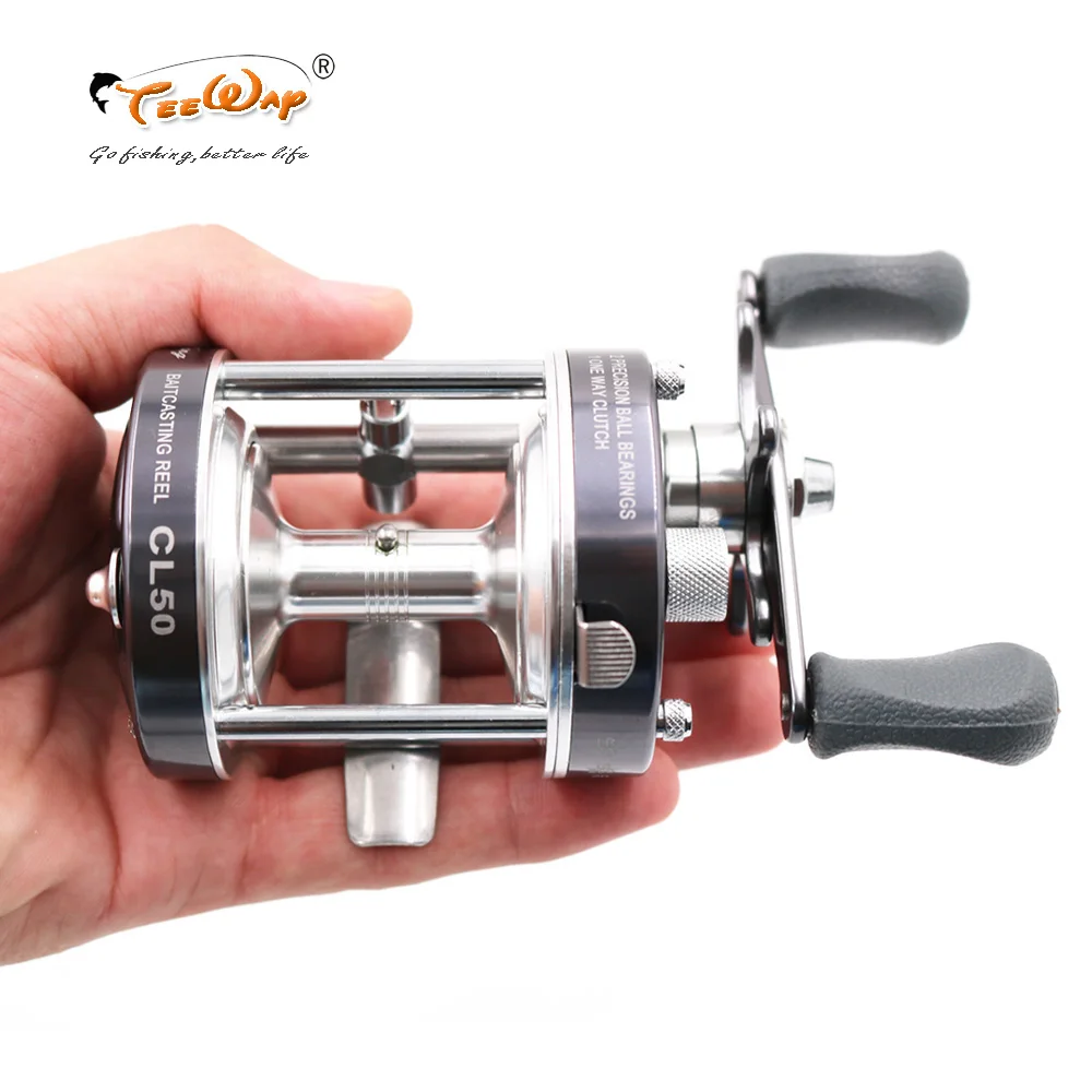 

Катушка для заброса наживки MingYang CL50, 5,2: 1, правый центробежный тормоз, для барабана лодки