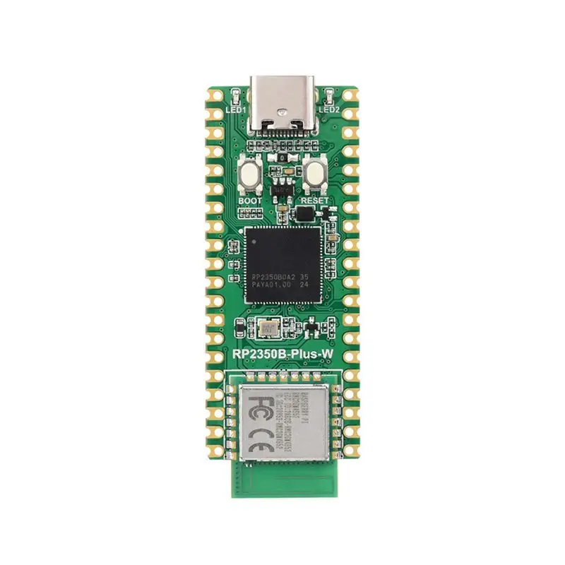 Фото Плата разработки N91R-Rpi RP2350B-Plus-W для Raspberry Pi со встроенным модулем Wi-Fi 4 и Bluetooth 5, поддержка 2-канальной связи для Raspberry Pi №4