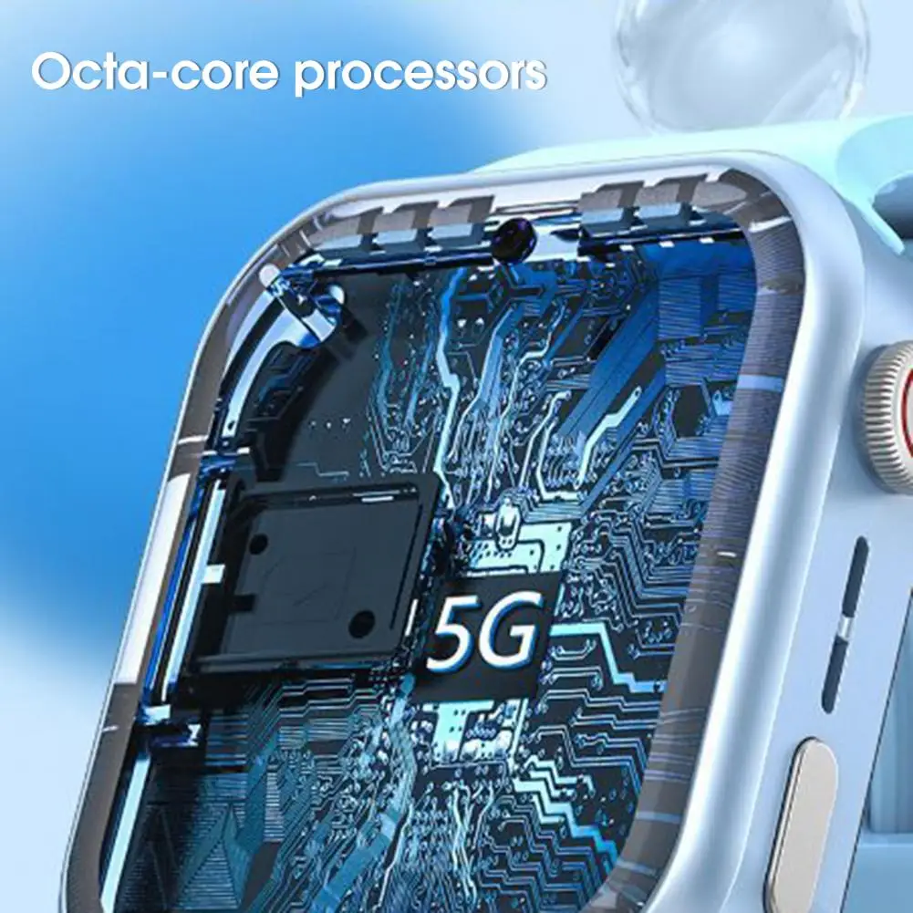 

Multifunctional Life Waterproof Support TF Card Kids BT Calling GPS Smart Wristwatch Digital Watch for Gift