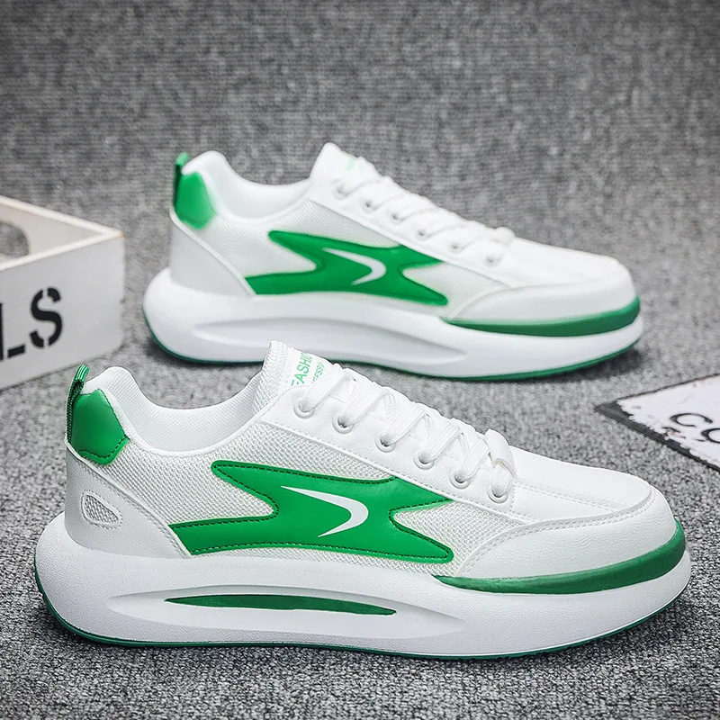 

Новинка 2023, мужские кроссовки для бега, летние дышащие Сетчатые эластичные модные повседневные кроссовки для занятий спортом на открытом воздухе, обувь для бега