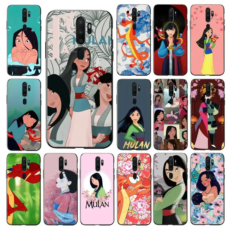 

Disney Mulan Phone Case for Vivo Y91C Y11 17 19 17 67 81 Oppo A9 2020 Realme c3