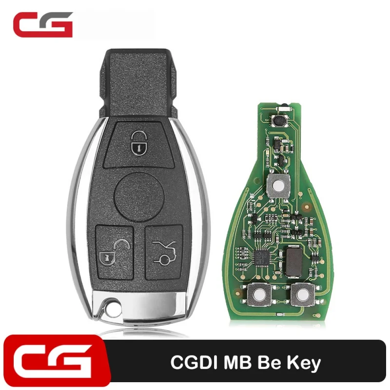 

Original CGDI MB CG BE Key 3 Buttons 315MHZ 433Mhz Get 1 Free Token For CGMB For Benz With Logo