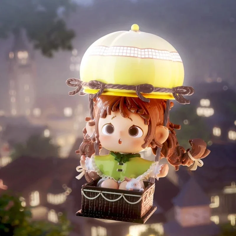 FurFur Glimmer City Under Night Sky Series Blind Box Toy Mystery Cute Action Figure Desktop Model Doll Girls Birthday Gift
