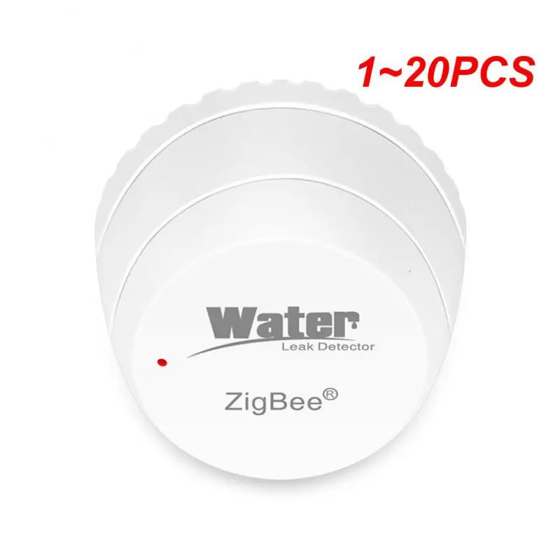 

1~20PCS Tuya WIFI/Zigbee Water Leakage Detector Smart Home Water Flood Sensor Work With Tuya Zigbee Gateway Support Smart Life