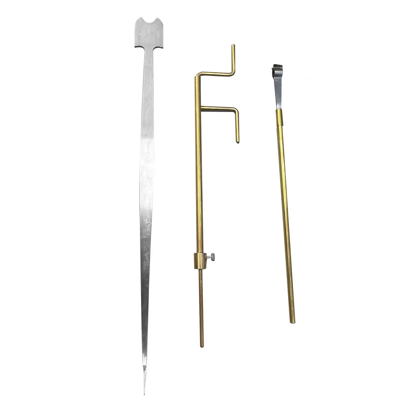 

3Pcs Violin Luthier Install Repair Tool Kit Accessories Retriever Clip and Setter Violin Luthier Tools for DIY Pianists Cellists