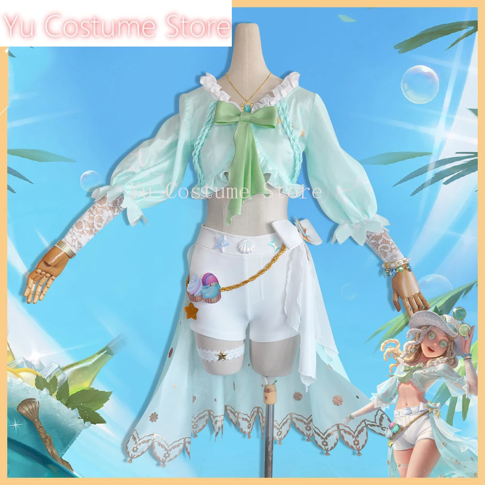 YuCostumeIdentity V Demi Bourbon Survivor игровой костюм прекрасная униформа косплей Хэллоуин