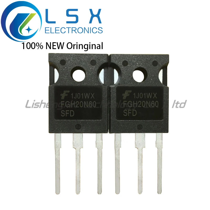 

New/5pcs FGH20N60SFD TO-247 600V 20A Original On stock