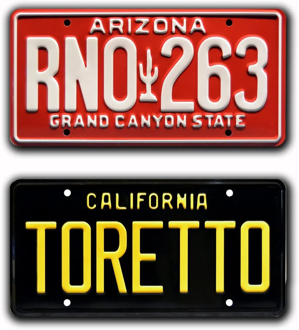 

Машины знаменитостей Форсаж | Toretto + RNO 263 | Металлические номерные знаки