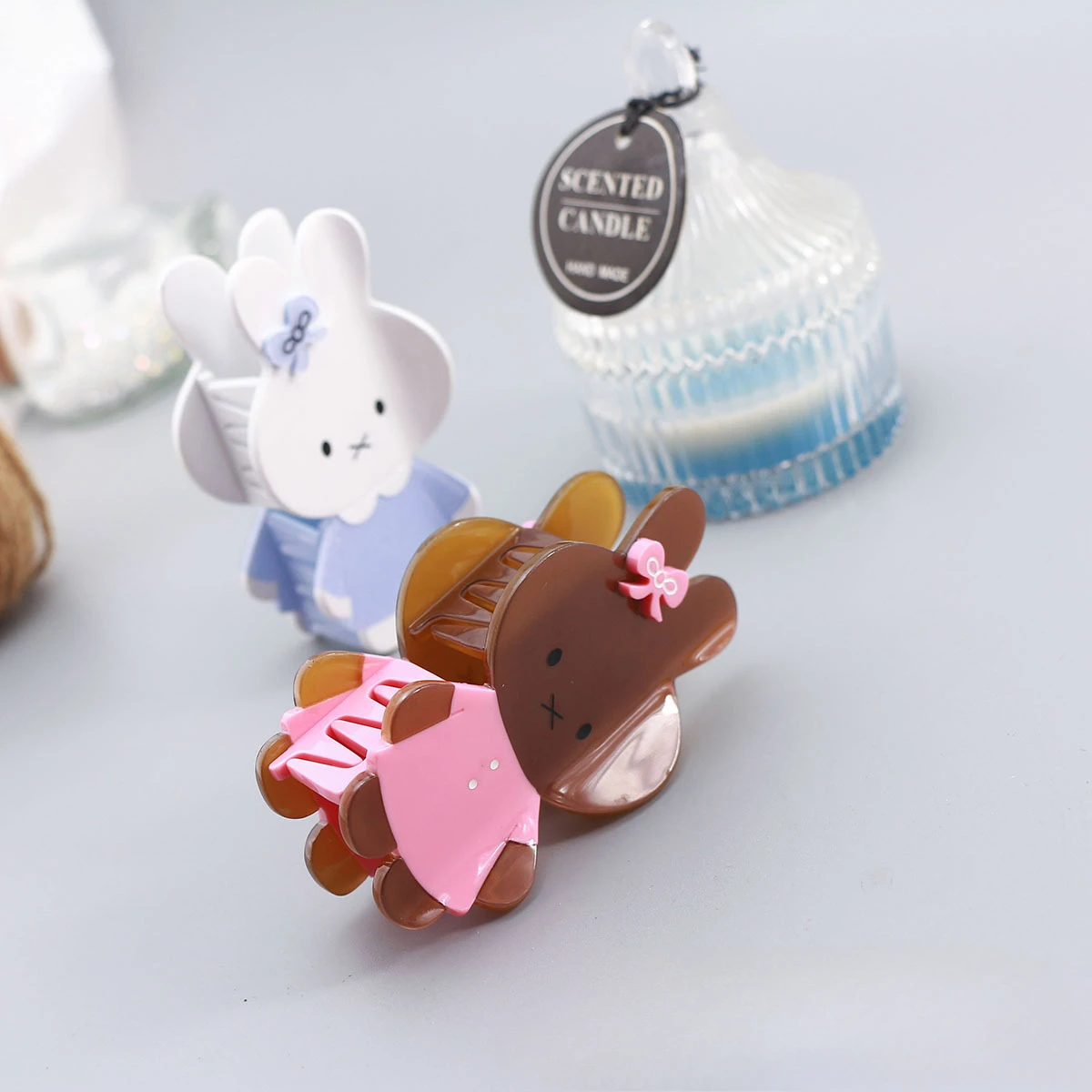 Освежающий мир милый кролик коготь для волос сестры кролика новый дизайн