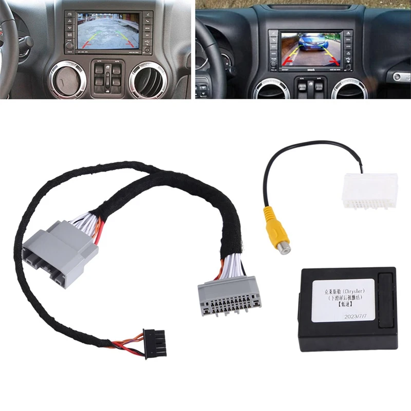 Адаптер обратного интерфейса декодера для Jeep Compass MK49 Liberty Cherokee KK Wrangler J8 1 комплект