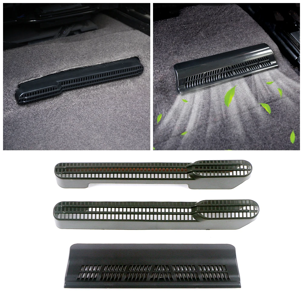 

For Volkswagen VW Teramont Atlas 2017-2021 Under Seat Floor AC Air Conditioner Vent Outlet Grille Protective Cover Car Trim