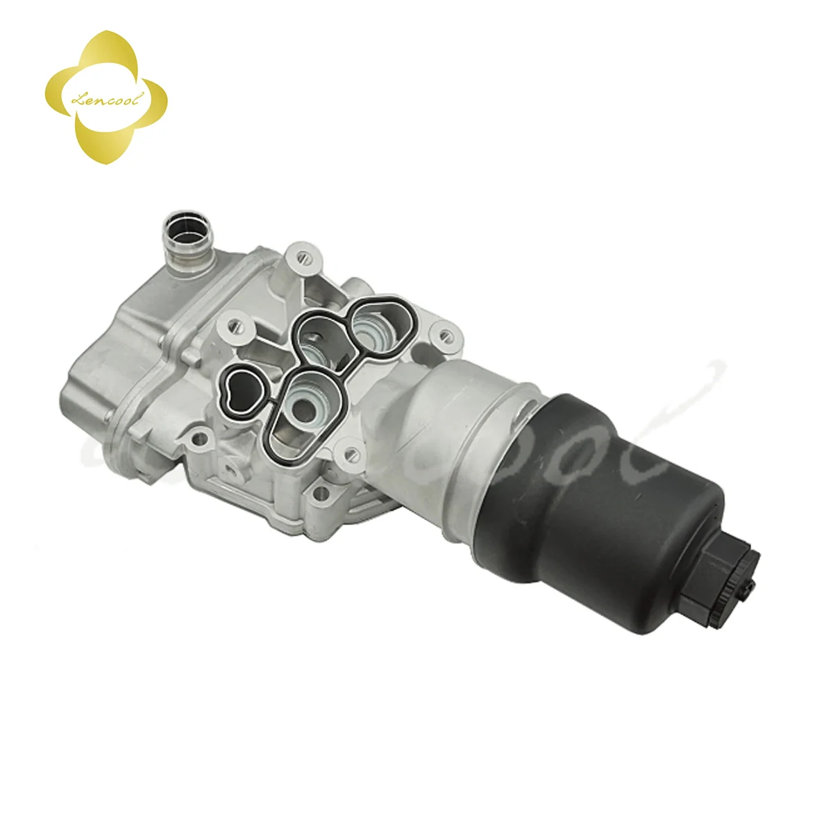 Новый обновленный алюминиевый масляный фильтр в сборе для Audi A3 A4 TT VW Golf EOS 2.0L Passat B6