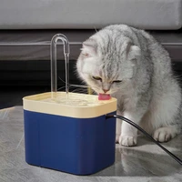 automatic cat water fountain filter 1 5l electric mute cat water dispenser usb powered pet drinking fountain for cats bowl